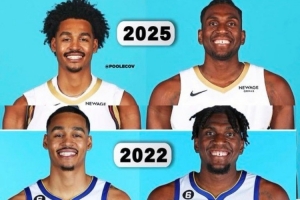 美媒曬普爾&盧尼22年和25年的定妝照：三年后兩人重聚?！