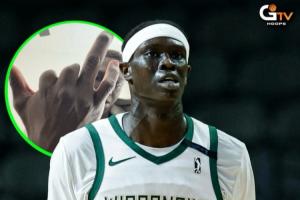 8個(gè)指頭也能打籃球！Yor Anei用8根手指打到了G聯(lián)盟！不可思議！