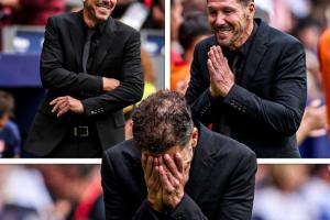 真情流露！5-2大勝皇馬，馬競教父西蒙尼流下男兒淚，眼眶泛紅