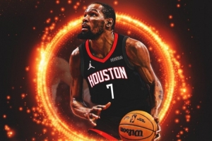 37歲了！火箭官方曬圖：生日快樂！凱文-杜蘭特！??