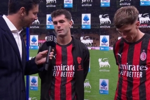 普利西奇：紅牌后的防守太棒了 阿萊格里激發(fā)每個球員的最佳狀態(tài)