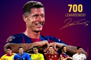 700球里程碑！萊萬頭球攻破皇社大門，打入職業(yè)生涯第700球