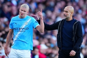 瓜帥：就進球而言哈蘭德是梅羅凱恩萊萬水平，但梅羅保持了20年