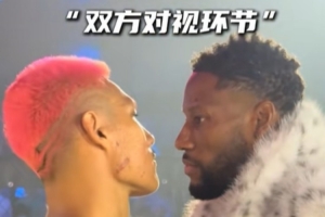 威姆斯夸張臂展拳擊全面壓制 前者砸擊后腦+左勾拳轟倒惡鼠引爭(zhēng)議