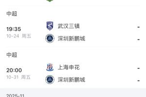 魔鬼賽程！新鵬城光速解雇洋帥，代理主帥陳濤將面對國安申花蓉城