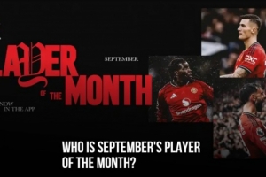 曼聯(lián)9月最佳球員候選：多古、B費(fèi)、舍什科在列