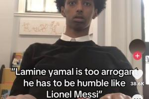 保持謙遜！亞馬爾點(diǎn)贊TikTok：亞馬爾太傲慢，他需像梅西一樣謙遜