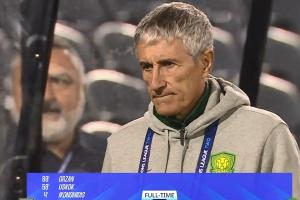 聯(lián)賽+亞冠雙線潰敗??客場0-3慘敗，國安主帥塞蒂恩全程面色鐵青