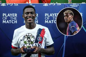 世一左？門德斯歐國聯(lián)歐冠對位亞馬爾，先后拿下全場最佳球員