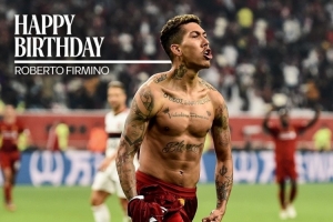 利物浦祝菲爾米諾34歲生日快樂，效力期間出戰(zhàn)362場111球76助