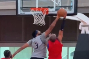 濃眉送大帽！歐文“商業(yè)互吹” 濃眉：我看起來像好久沒練了？