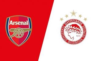 阿森納vs奧林匹亞科斯首發(fā)：約克雷斯先發(fā)，薩卡、賴斯替補(bǔ)