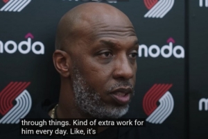 比盧普斯：每天都會(huì)加練楊瀚森 他一直在學(xué)英語和看錄像