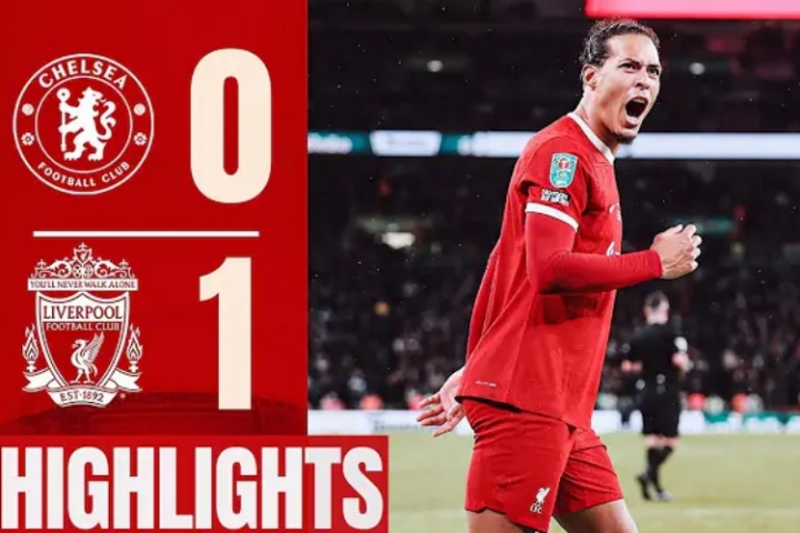 渣叔時代最后冠軍！24年聯(lián)賽杯，范迪克絕殺，紅軍擊敗藍軍奪冠