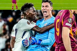 單次點(diǎn)球三次撲點(diǎn)！里爾門將：現(xiàn)在還覺(jué)不真實(shí)，向女友保證不丟球