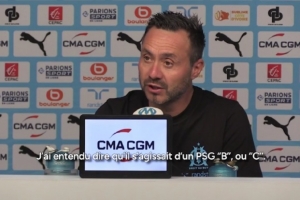 德澤爾比：馬賽贏了巴黎卻說他們派的是二隊，我們需要更多尊重