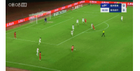 梅州1-0領(lǐng)先海牛！茹子楠遠(yuǎn)射蹭到對(duì)手輕微變線，韓镕澤未能撲出