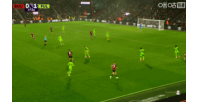 純個人能力！塞梅尼奧近乎0角度穿門將小門破門，櫻桃1-1扳平比分