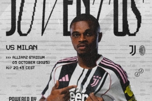 焦點對決，尤文官方曬對陣AC米蘭海報：卡盧盧面對舊主