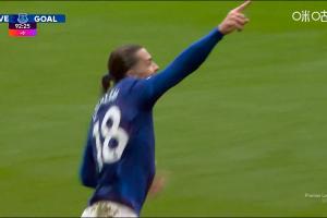 會是絕殺嗎？格拉利什第93分鐘破門，埃弗頓2-1反超水晶宮