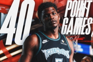 華子24歲前已經(jīng)拿到19次40+得分！排名現(xiàn)役第一 第二名才9次