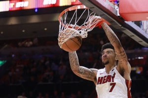 對(duì)陣馬刺砍下29+12！記者：熱火準(zhǔn)備讓韋爾與阿德巴約搭檔首發(fā)