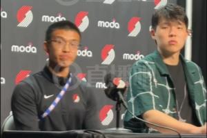 小吧賽后采訪楊瀚森—對(duì)陣庫(kù)巴追是否緊張：不緊張 像在打2K