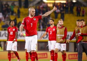 阿瑙：成為奧地利隊史射手王，我要把這個紀錄獻給我的家人