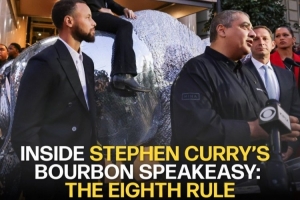 美記：庫(kù)里與名廚邁克爾-米娜合作開波本威士忌主題酒吧 明日開業(yè)