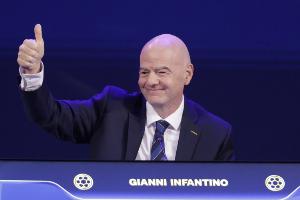 FIFA主席：意大利必須有最美的球場，如果做不到每個(gè)人都該回家