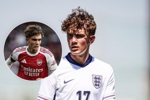 再創(chuàng)紀錄！15歲道曼成為英格蘭U19最年輕進球者，助隊7-0大勝