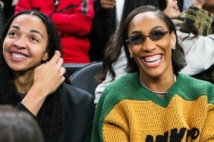 在咱們的地盤！阿賈-威爾遜等王牌球員觀看賭城湖人VS獨(dú)行俠比賽