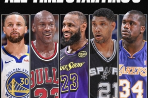 歷史前五球星？文班亞馬：喬丹、詹姆斯、庫里、奧尼爾、鄧肯