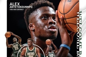 3兄弟同隊創(chuàng)歷史！雄鹿官方：與亞歷克斯-阿德托昆博簽雙向合同