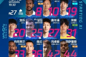 ??石家莊功夫VS深圳青年人首發(fā)陣容！