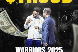 =選了個(gè)巴菲特??選中庫(kù)里后 勇士市值從3億漲到了113億！