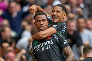 堅(jiān)不可摧！阿森納連續(xù)兩場(chǎng)英超讓對(duì)手零射正，上次是03-04賽季