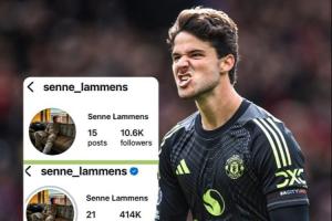 1萬(wàn)粉→65萬(wàn)粉！拉門斯：加盟曼聯(lián)后最瘋狂的事？在社媒爆紅！