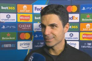 阿爾特塔：為約克雷斯高興他配得上進(jìn)球 斯凱利的特點就是推進(jìn)