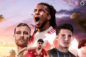 拜仁發(fā)布歐冠主場迎戰(zhàn)布魯日海報：讓我們再度為勝利出發(fā)！