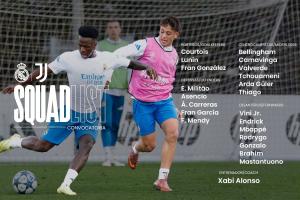 后防線僅5人！皇馬戰(zhàn)尤文名單：門迪179天后回歸，阿諾德仍缺陣