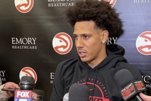 揭幕戰(zhàn)打猛龍！杰倫-約翰遜：上賽季對陣時我受的傷 這有額外動力