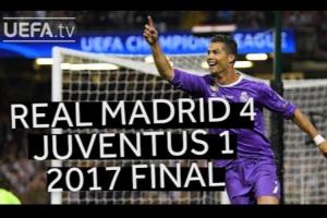 交手即是經(jīng)典！17年歐冠決賽，C羅雙響曼朱倒鉤 皇馬擊敗尤文奪冠