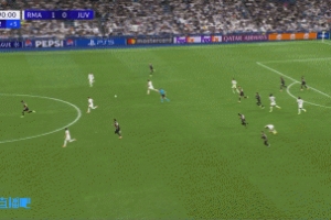 選擇不佳！皇馬反擊巴爾韋德分球貢薩洛射門(mén)被封堵，左邊兩人空擋