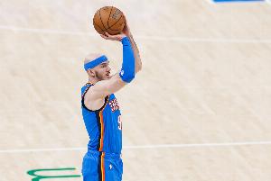 上賽季總決賽對手！雷霆客戰(zhàn)步行者：卡魯索因腦震蕩缺陣