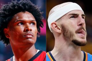 太慘烈！雷火揭幕戰(zhàn)卡魯索遭遇腦震蕩&阿門小腿抽筋提前退賽