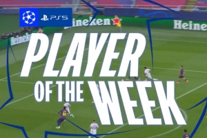 上演巴薩生涯首個帽子戲法！官方：費爾明當選本輪歐冠最佳球員