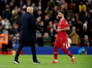 8輪2球！斯洛特：薩拉赫此前一直和阿諾德搭檔，他要重新建立默契