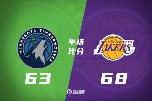 東契奇掄到冒煙半場(chǎng)爆轟32分 湖人領(lǐng)先森林狼5分進(jìn)入下半場(chǎng)