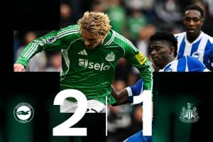 歐冠比英超好踢？紐卡歐冠3輪2勝排第8，英超8輪也2勝僅排倒數(shù)第6